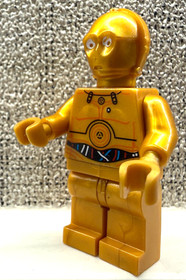 Lego Star Wars Episode 4/5/6 Minifigure C-3PO Colorful Wires 9490 10236