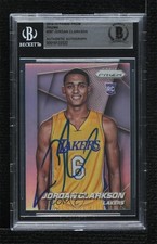 BAS 2014-15 Panini Prizm Silver Jordan Clarkson #287 BGS Authentic Auto 3c7