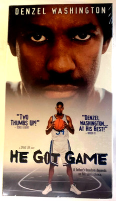 He Got Game (VHS, 1998) Spike Lee NEW FACTORY SEALED Denzel Washington GRADE IT