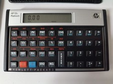Hewlett Packard HP 12C Platinum Financial Calculator
