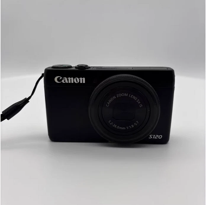 Canon PowerShot S120 5x Optical Zoom Compact Digital Camera English Language - Image 3 of 4