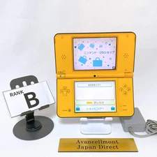 Nintendo DSi LL XL Yellow Console Japan Exclusive Tested Rank B w/Charger Rare