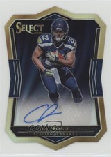 2016 Panini Select Rookie Die-Cut Auto 24/99 CJ Prosise #RDC-CJ Auto g1z