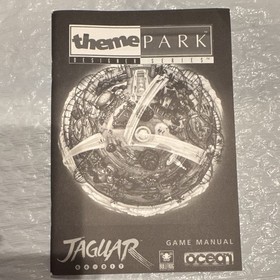 Ocean Theme Park (Atari Jaguar, 1994) Simulation Manual Included Open Box 