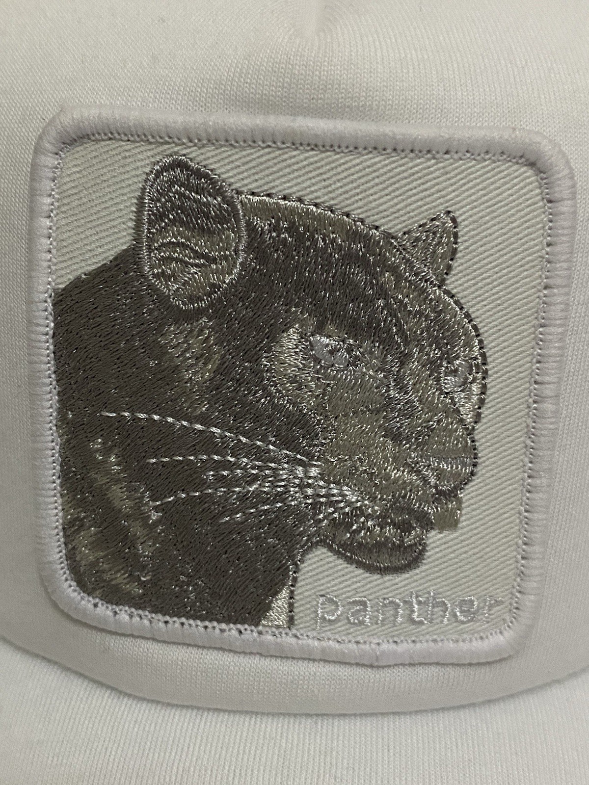 Goorin Bros Lil Pantherino YOUTH Trucker HAT Panther White Blue Hat NEW SOLD OUT image 2