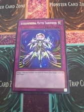 Yugioh Interdimensional Matter Transporter LCKC-EN052 Secret Rare Unlimited NM