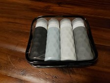 Travel Bottles for Toiletries, 4Pcs Tsa Approved 3Oz Travel Size Containers, BPA