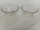 Set Of 2 Vintage Pyrex Glass Custard Ramekins #453 175ml