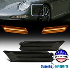 Smoke Led Side Markerturn Signal For 2005-2012 Porsche 911 997 Boxster 987