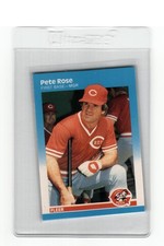 1987 Fleer #213 Pete Rose