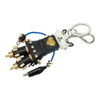 PRADA Cat Robot Keychain Women 【Used】 | eBay