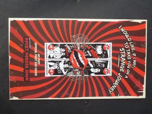 NEW ZEALAND Rocky Horror Show Set 4 Stamps First Day Cover