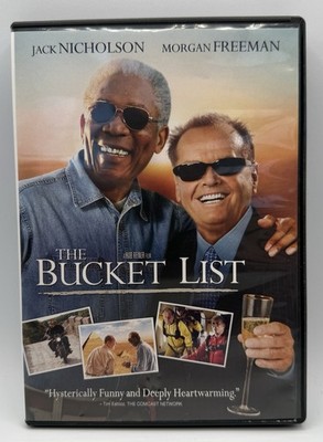 The Bucket List DVD Widescreen/Fullscreen Jack Nicholson & Morgan Freeman 2008