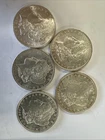 Lot Of 5 Silver Dollars (1881-1898) (5)