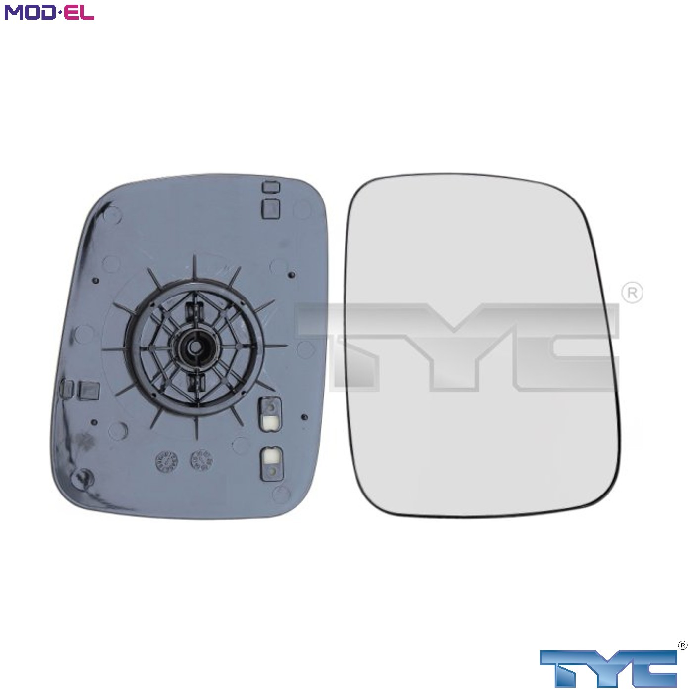 MIRROR GLASS EXTERIOR MIRROR 337-0083-1 FOR VW CARAVELLE/EUROVAN/IV/Bus/Mk 2.0L