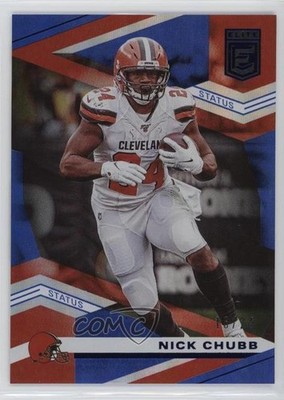 2020 Panini Donruss Elite Status 16/24 Nick Chubb #25 2y0