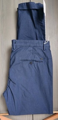 Mason's Mens Chinos, Blue, 36W 33.5L, In Immaculate Condition BNWT RRP £139