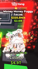 yin yang money money puggy 325m/S Steal A Brainrot Secret Roblox