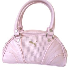 Bolso de Mano Puma Pequeño Bebé Rosa Mujer Rosa Cartera Estilo Y2K Vinilo
