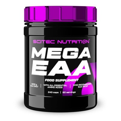 (86,08 EUR/kg) Scitec Nutrition Mega EAA 240 Kapseln Aminosäuren NEU OVP