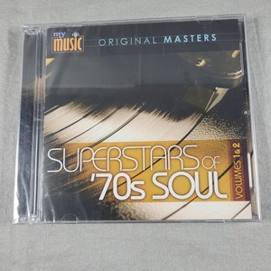 My Music SUPERSTARS of '70s SOUL Vol 1 & 2 Original Masters 2 CD Set 2012