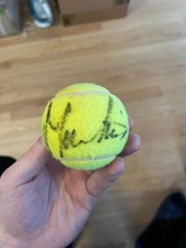 Martina Navratilova Autographed Tennis Ball