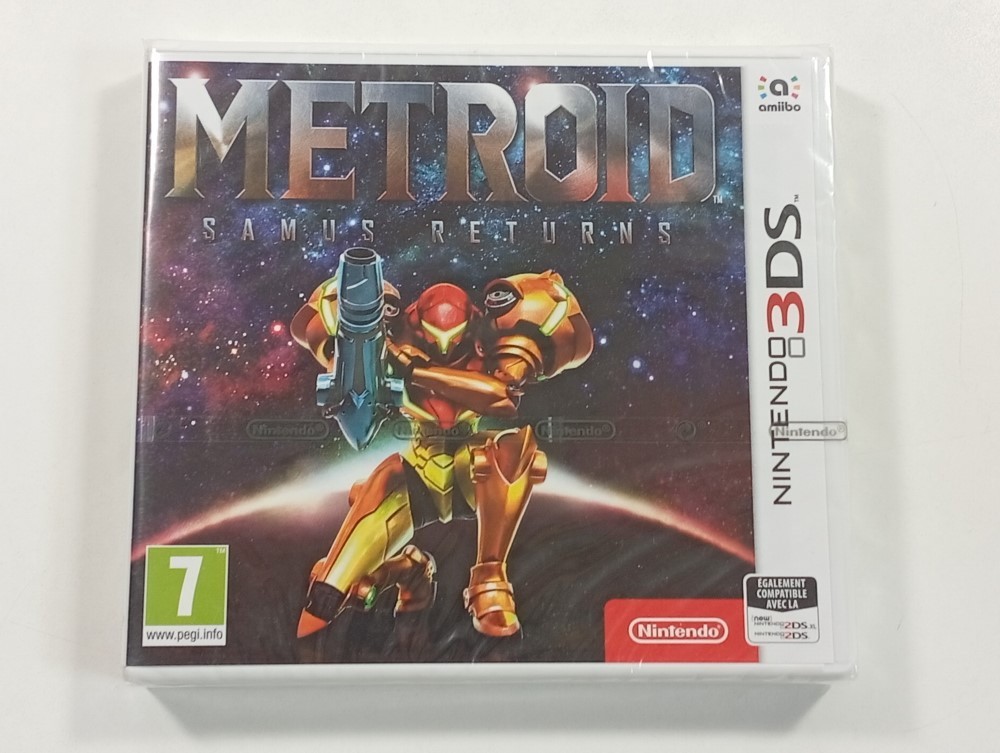 Metroid Samus Returns Nintendo 3DS PAL-FRA neuf scellé de collection