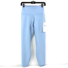 Alo Airlift High-Waist 7/8 Yoga Leggings in Celestial Blue Women's Size Medium
