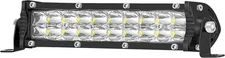 7 Inch Slim LED Light Bar for Truck Tractor, Small LED Pods Off Road Driving Aux