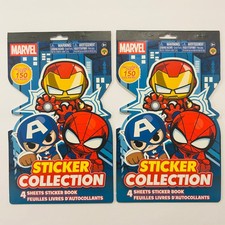 AVENGERS MARVEL Sticker Books 300 pcs  SPIDER-MAN CAPTAIN AMERICA IRON MAN