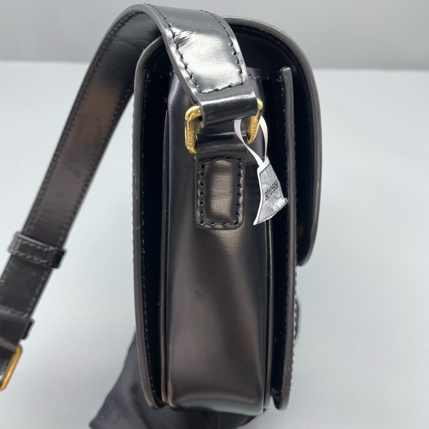 Authentic Celine Triomphe Medium Shoulder Bag – B… - image 5