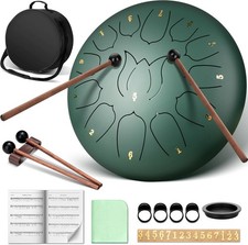 CAHAYA Steel Tongue Drum 12 Zoll 13 Töne: Zu...