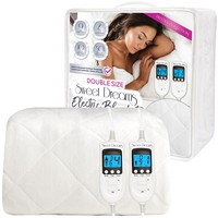 Heated Blanket Electric Mattress Cover Size King SuperKing Double Single