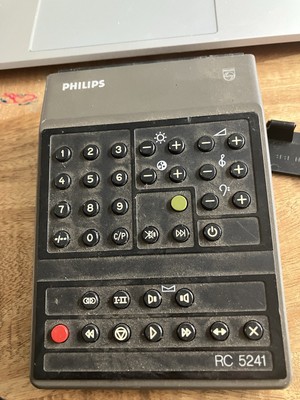 Philips TV remote vintage 3131 128 62880  rc5241