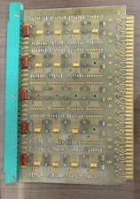 1967 Rare Vintage Hughes Aircraft Experimental Mil Spec Circuit Board Gold