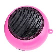 Mini Retractable Speaker Mesh Audio Interface Charging Hamburger Speaker