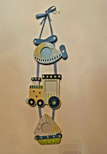 transportation theme baby boy nursery Wall Hanging Wooden Photo Frames, 3