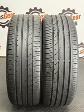 2x 195 50 R16 84V CONTINENTAL CONTIPREMIUNCONTACT2 5-6MM TESTED FREE FITTING