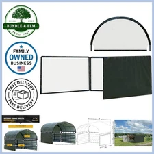 Enclosure Kit Polyethylene Waterproof UV Shelter Cover for Corral Fencing