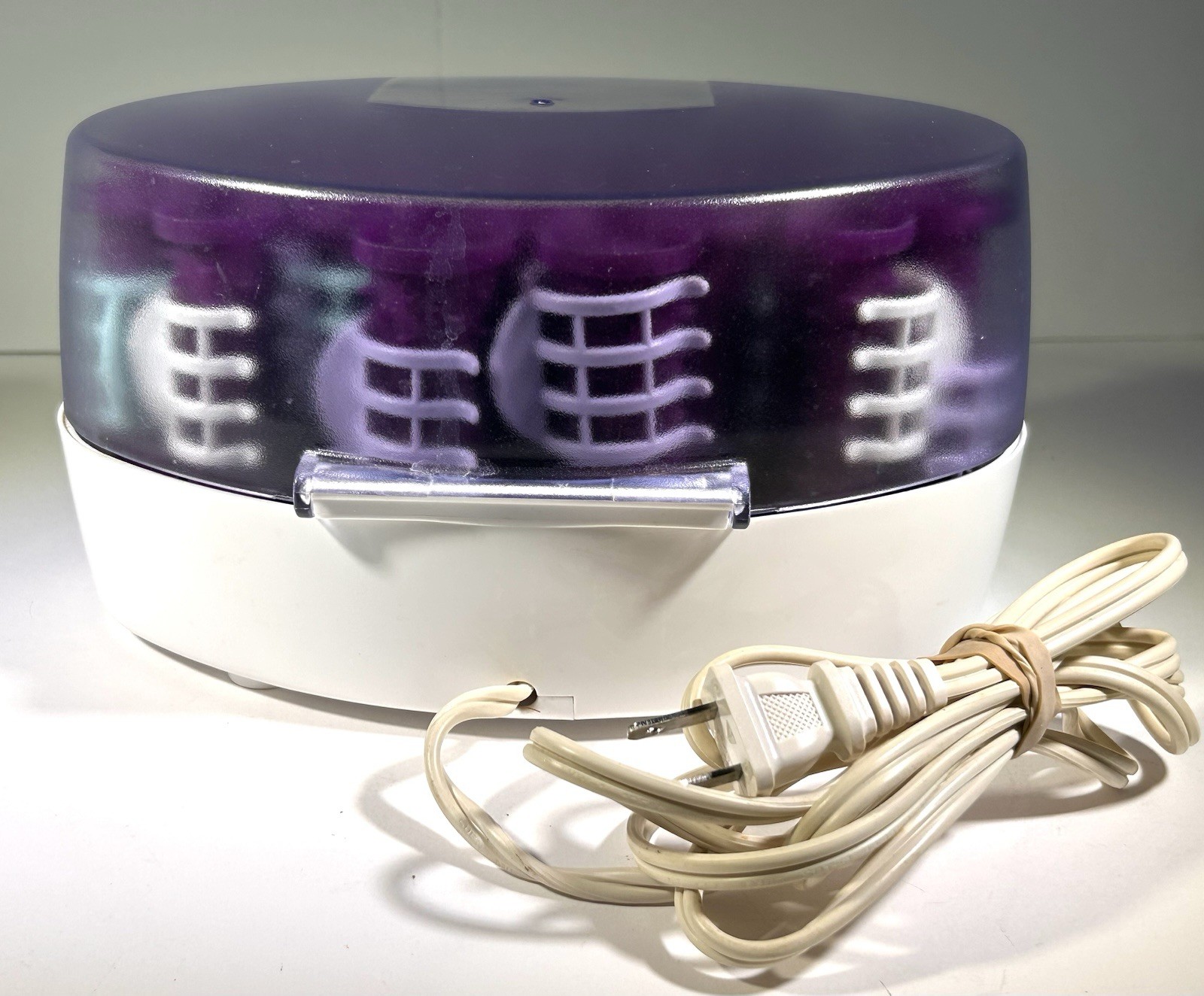 Remington Body Waves H-1080NW 20 Hot Roller Hair Curler Purple W/ Clips • Tested