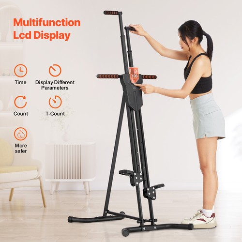 VEVOR Stair Stepper Vertical Home Gym Cardio Climber Folding Workout Exercise - Picture 6 of 12