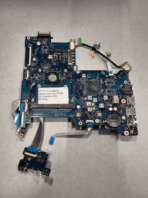 HP 15-ra008nia Motherboard - Gebraucht, Intel Celeron N3060, HD Grafik