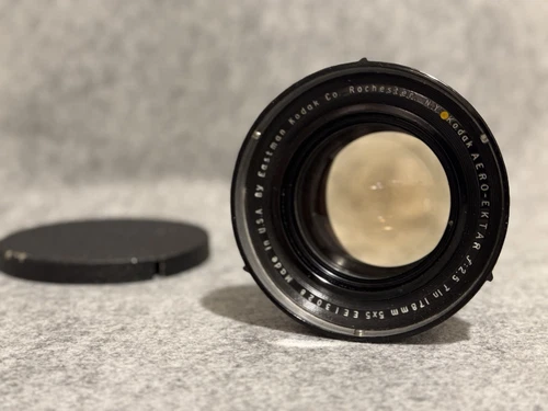 Kodak Aero Ektar 7" 178mm f/2,5 5x5 rare and beautiful