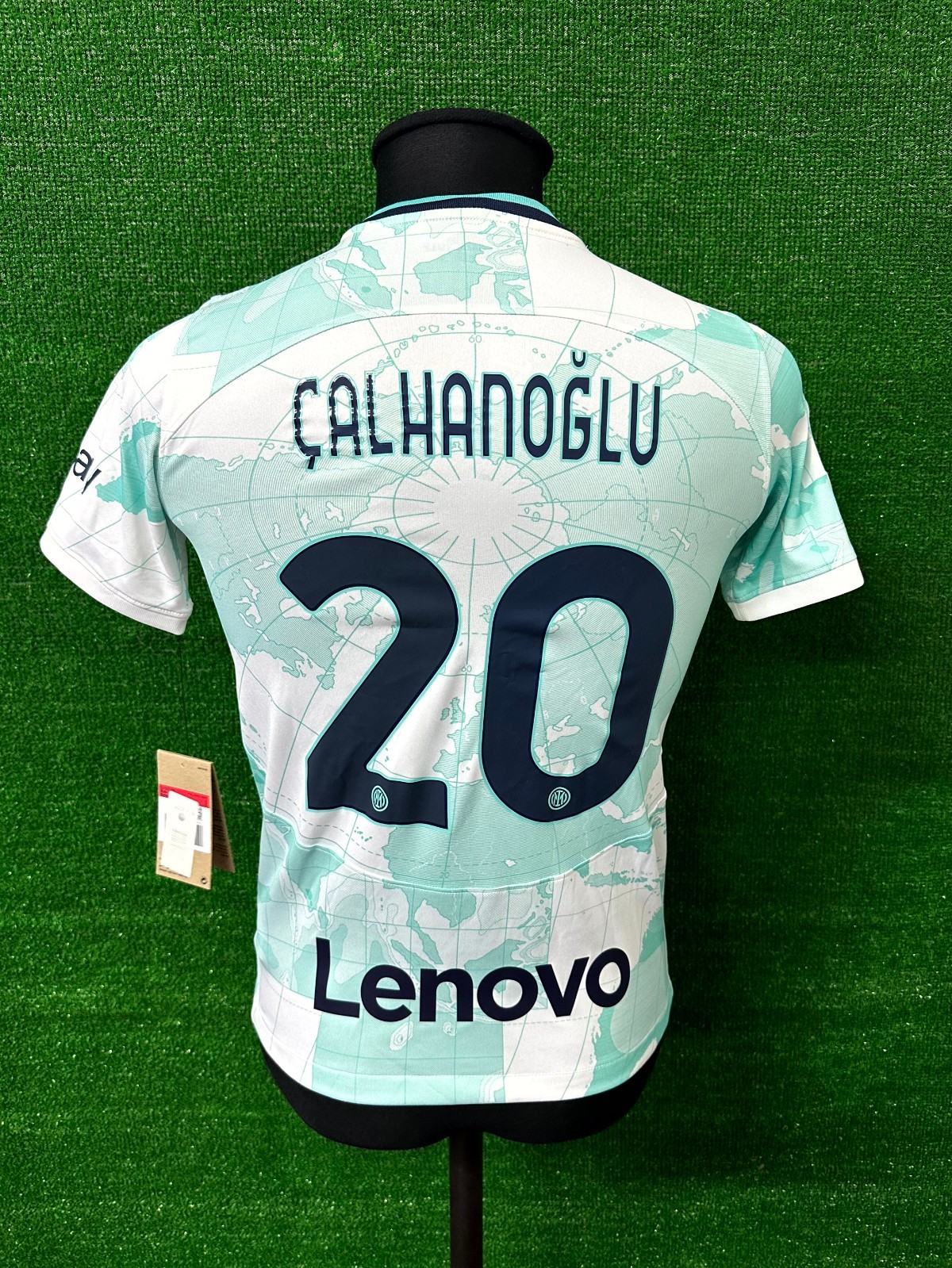 Maglia Inter CALHANOGLU No Indossata Match Worn Camisa Shirt Jersey TG L JUNIOR