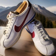 Nike Cortez Basic 8.5 Jewel Rare Ruby White '72- Men 882254 Forrest Gump Classic