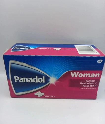 Panadol Menstrual for women - 16 Tablets - Import duties are paid by us