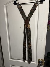 Carhartt Men's Realtree Camouflage Suspenders 2" Wide Heavy Duty, Adjustable