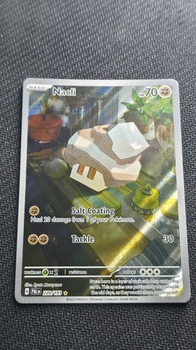 Nacli NM 220/193 Paldea Evolved Pokemon Illustration Rare