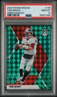 2020 Panini Mosaic - Tom Brady #135 Green Mosaic Prizm Tampa Bay PSA GEM MT 10