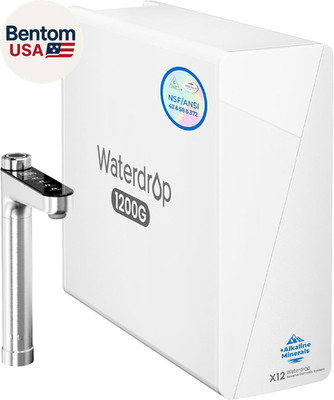 X12 Alkaline Mineral Reverse Osmosis System, NSF/ANSI 42&58&372 Certified, 1200
